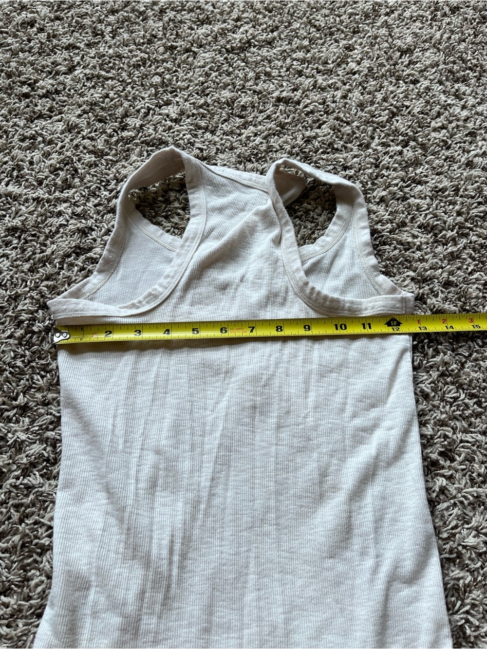 Aerie Henley Ribbed Racerback Tank Top - Picture 7 of 7